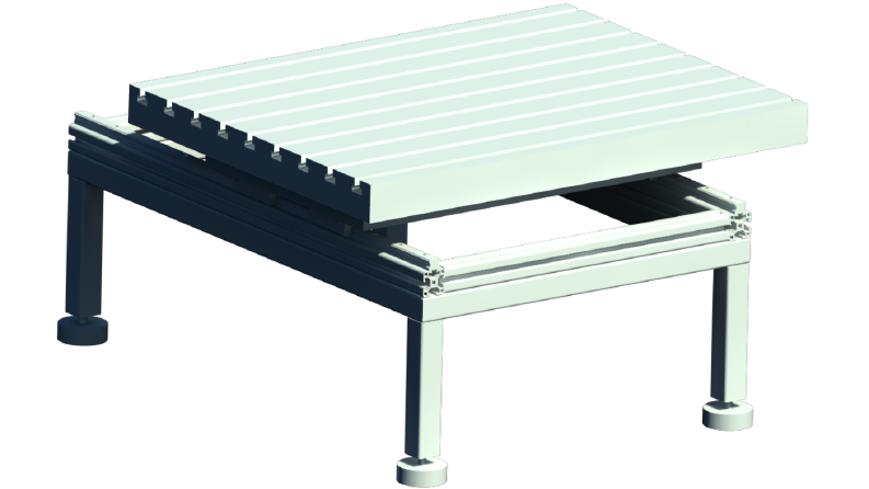 CNC router şase dizaynı
