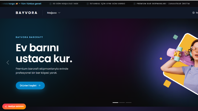 Bayvora.com - E Ticaret Platformu