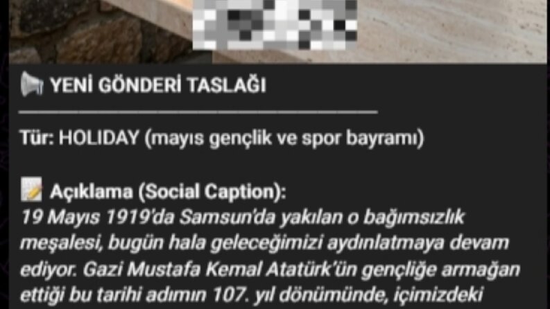 Sosyal Medya Gönderi Üretme Otomasyonu
