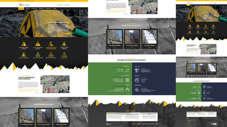 Artusa Web Arayüz Tasarımı