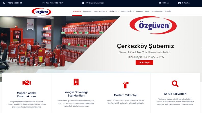 Yangın Söndürme Sistemleri