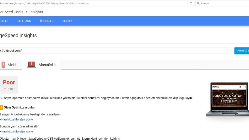 Arama Motoru Optimizasyonu (SEO)