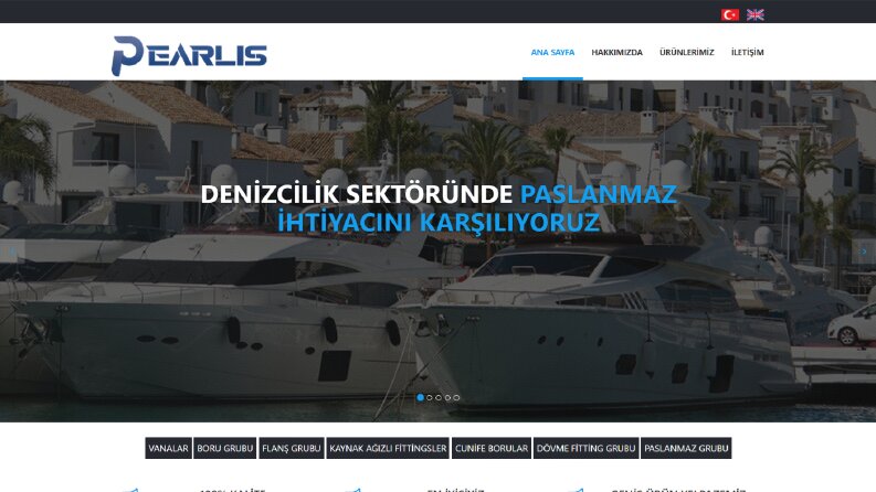 Pearlis Web Sitesi