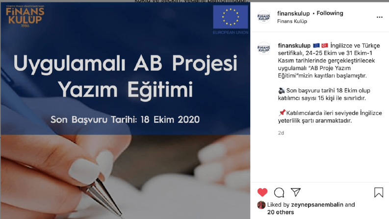 Finans Kulüp Instagram Tasarımları