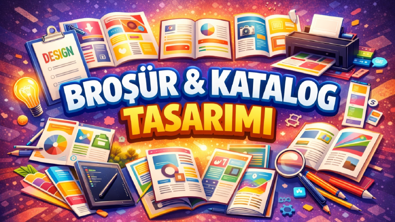 Profesyonel Broşür & Katalog Tasarımı