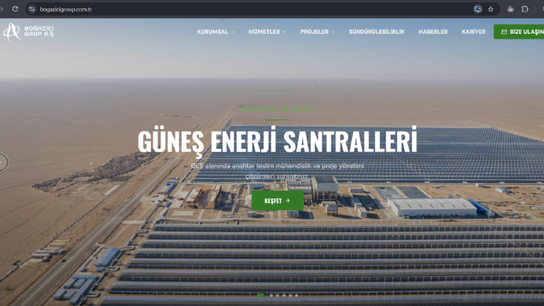 Boğaziçi Grup Kurumsal Web Tasarım ve SEO