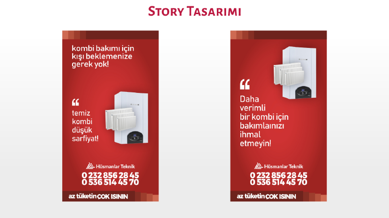 Hüsmanlar Ltd. Şti Instagram gönderi tasarımı