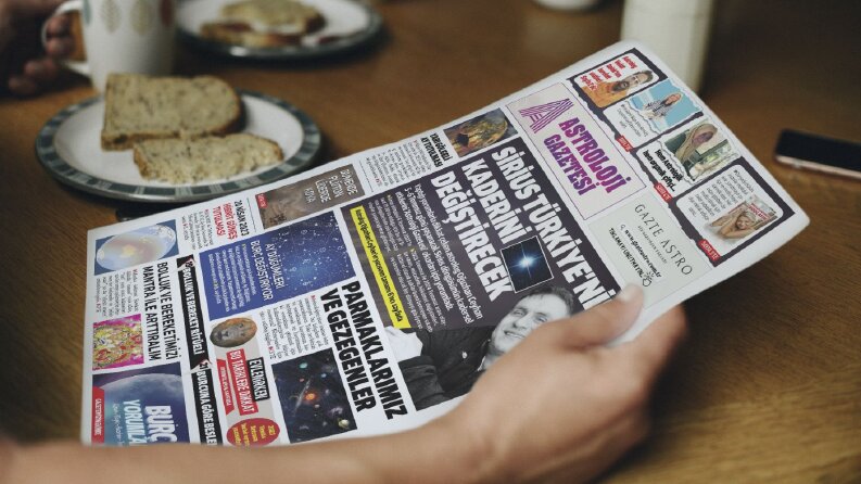 Astroloji Gazetesi Tasarımı