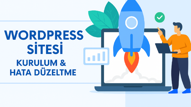 Wordpress konusunda her işleminizi yaparım