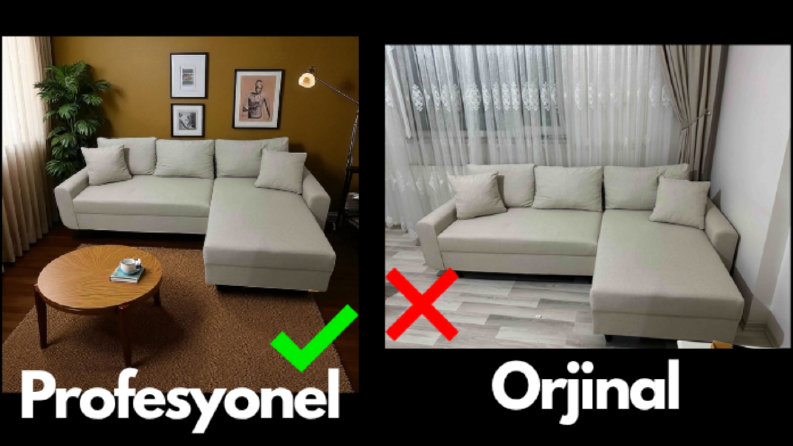 Arka Plan Değişikliği ve Renk Düzenleme
