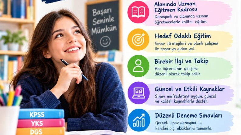 KPSS • YKS • DGS • ALES | Eğitim Akademisi Tanıtım Afişi Tas