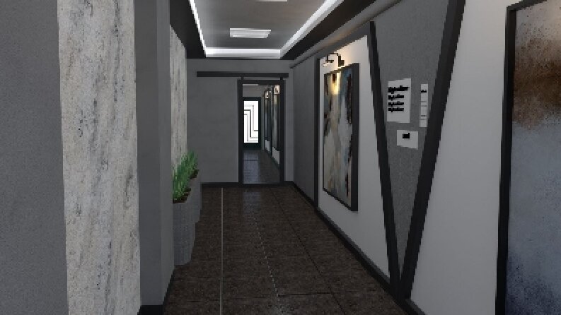 Apartman giriş 