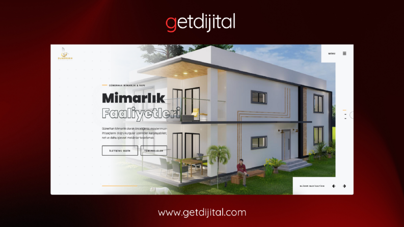 Günerhan Mimarlık - Website Tasarımı