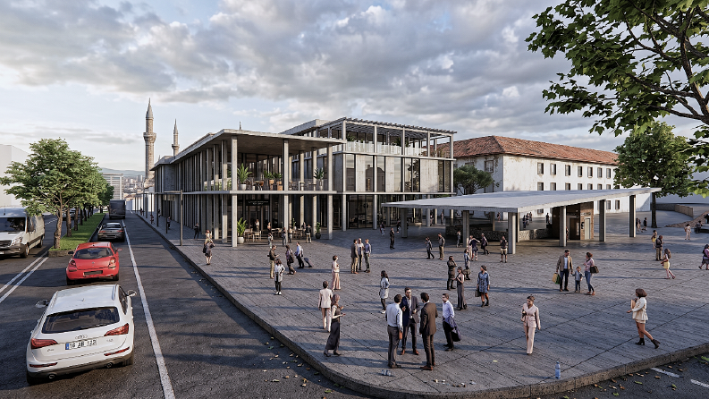 Vezneciler Kültür Merkezi | Archicad Modelleme & Twinmotion 