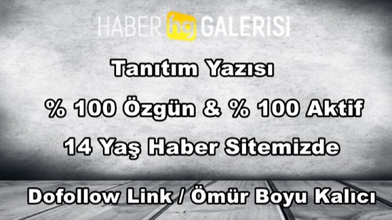 Tanıtım Yazısı