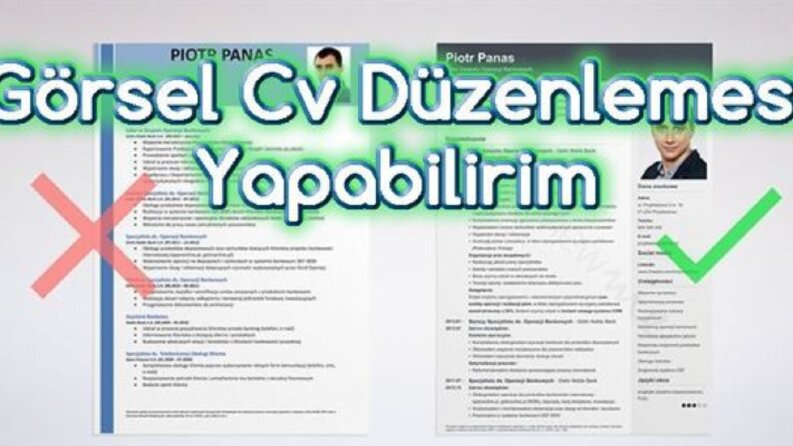 CV Tasarımı - Düzenleme ve Ön Yazı 