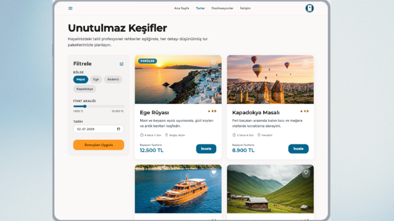 Turizm Acenta Uygulaması