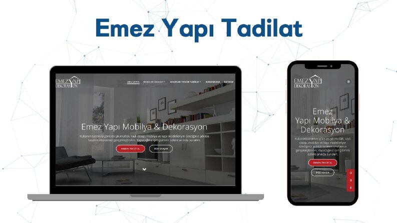 Emez Yapı Tadilat Web Sitesi Kurulumu ve Tasarımı