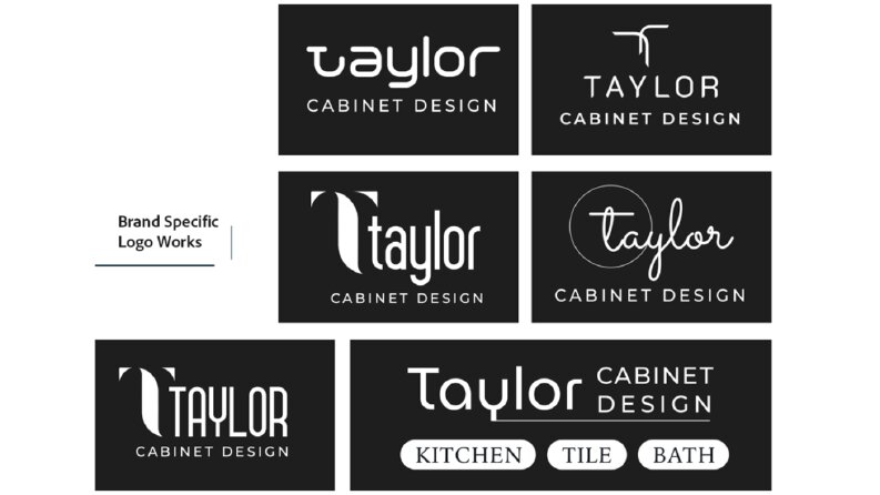 Taylor Cabinet Design Spesifik Logo Tasarımı
