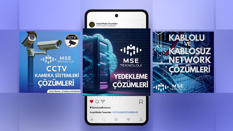 MSE TEKNOLOJİ SOSYAL MEDYA TASARIMLARI
