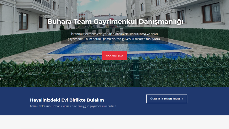 Ben, hızlıca web sitesi hazırlayabilirim