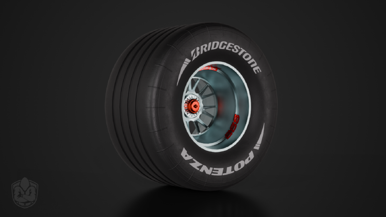 F2004 Bridgestone Groovy Tyres