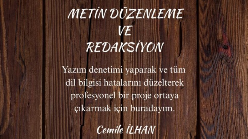 Metin Düzenleme