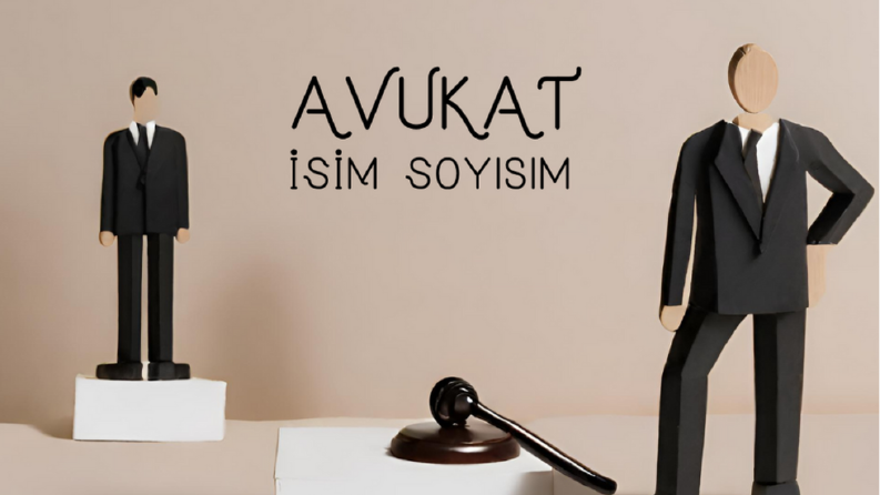 Avukat Kartvizit Tasarımı