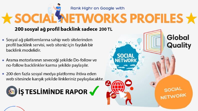 Sosyal Medya Platformlarından Backlink