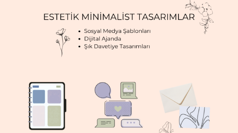 Estetik & Minimalist Dijital Tasarım Konseptleri