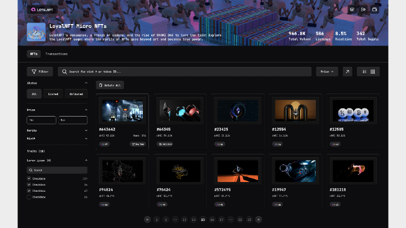 NFT Dashboard