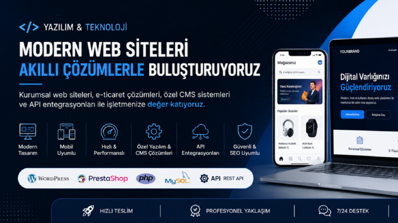 Kurumsal Web Sitesi ve CMS Geliştirme