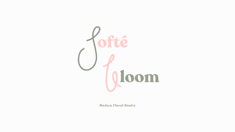 Softé Bloom | Floral Brand Identity