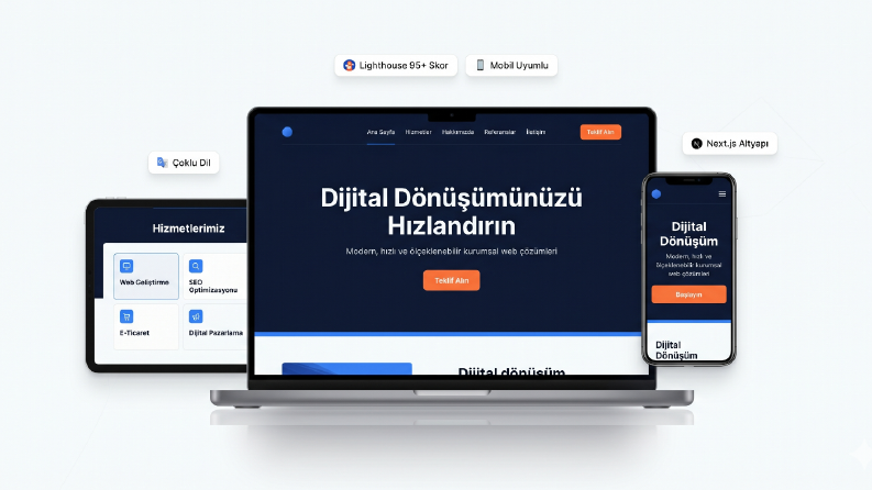 Kurumsal Website Geliştirme - Next.js & Modern Web Stack