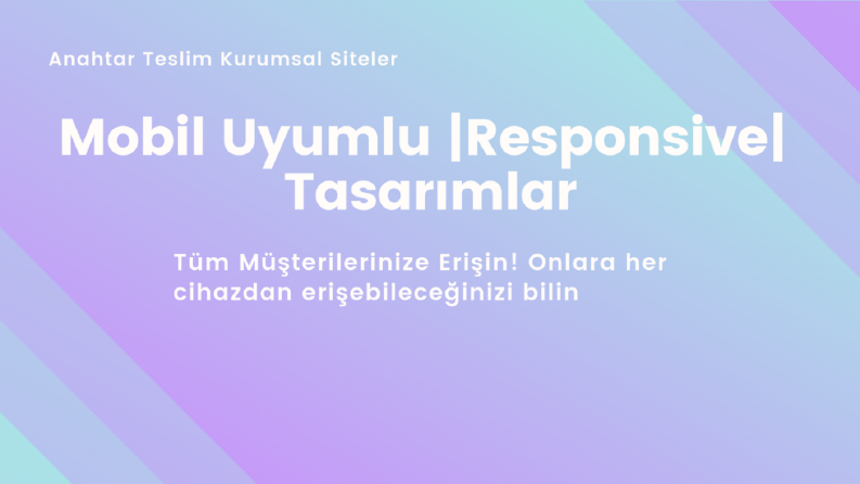 Mobil Tasaarımlar. 