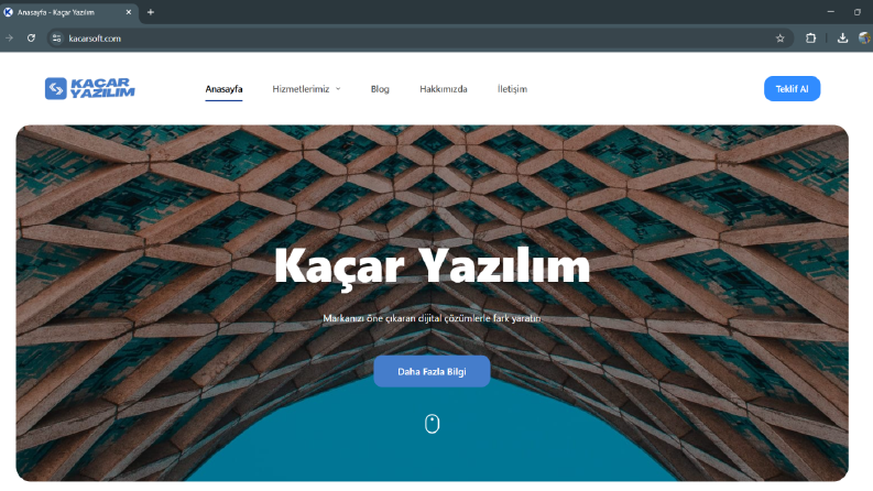 Kurumsal Web Sitesi