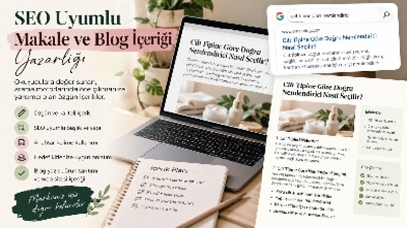 SEO Uyumlu Makale ve Blog İçeriği Yazarlığı