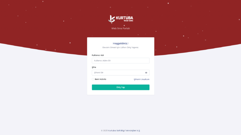 Web SMS – Akıllı Toplu Mesajlaşma Sistemi