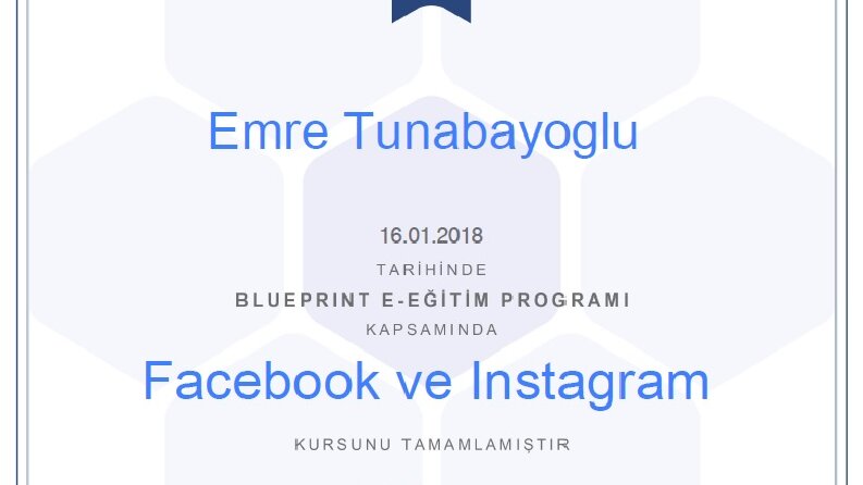 Facebook & İnstagram Yayınları