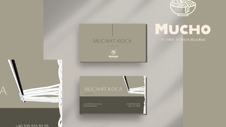 ‘Mucho’ Çin Lokantası Kartvizit Tasarımı