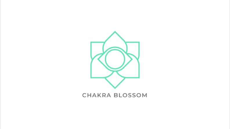 Chakra Blossom Logo Tasarımım
