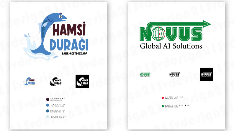 Örnek logo çalışmalarım