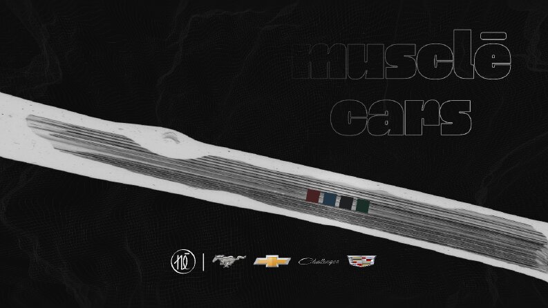Muscle Cars - Sosyal Medya Poster Çalışmaları