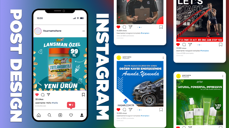 sosyal medya tasarımları