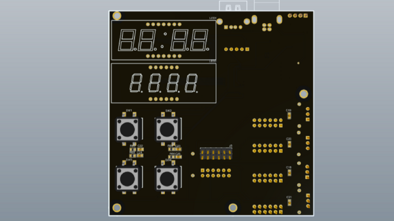 Strain Gauge ölçüm kontrol kartı tasarımım
