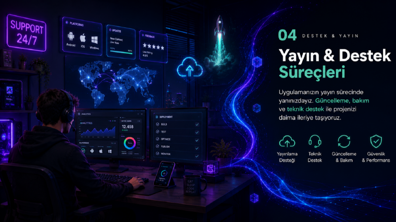 Oyun & Uygulama Yayın Destek Süreçleri