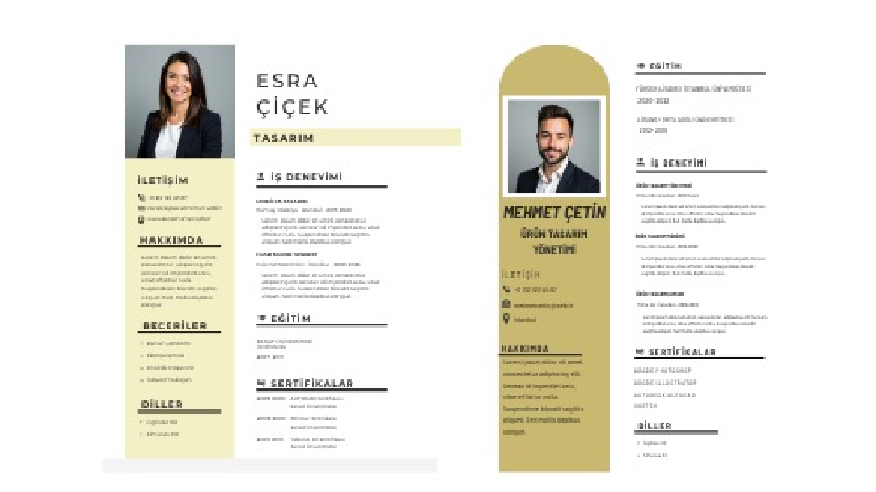 Kariyer hedeflerinize uygun, profesyonel CV tasarlıyorum.