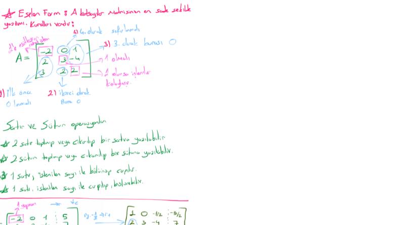 Lineer Cebir ders notları