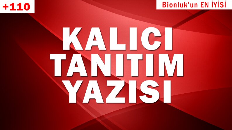 İş örneğim