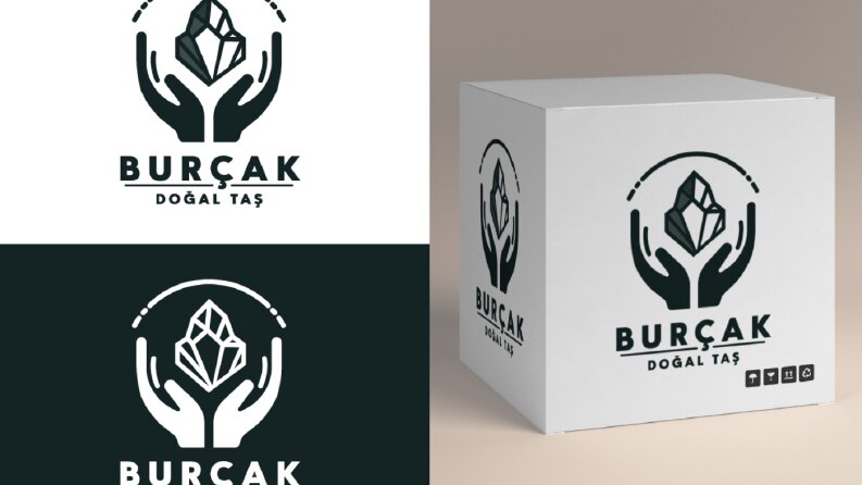 Burçak Doğal Taş Logo Tasarımı